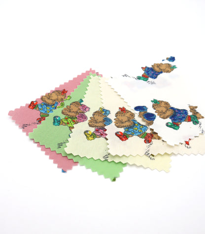 【25SS-246】追いかけっこクマちゃんプリント綿ローン　/0.5ｙあたり = ～850円