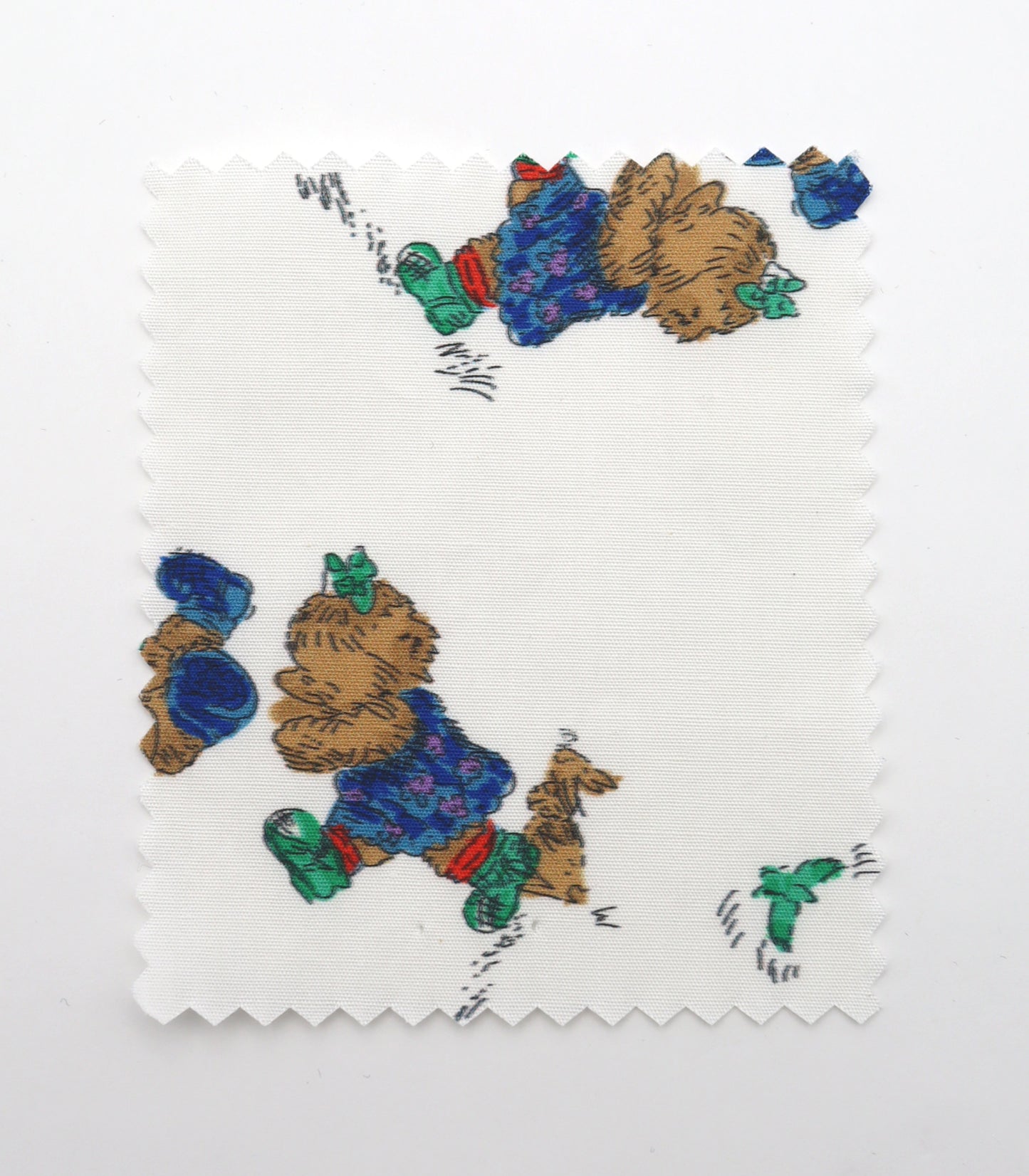 【25SS-246】追いかけっこクマちゃんプリント綿ローン　/0.5ｙあたり = ～850円