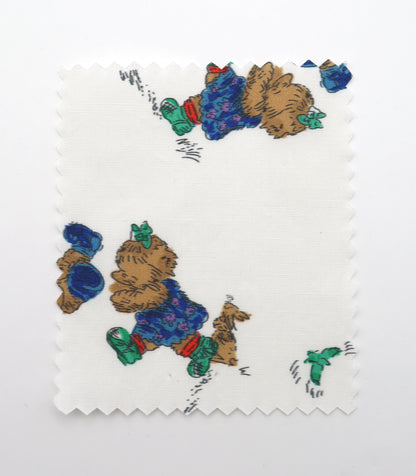 【25SS-246】追いかけっこクマちゃんプリント綿ローン　/0.5ｙあたり = ～850円