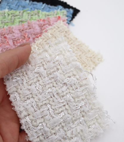 【25SS-341】テープヤーンミックスツイード　/0.5ｙあたり=～1320円