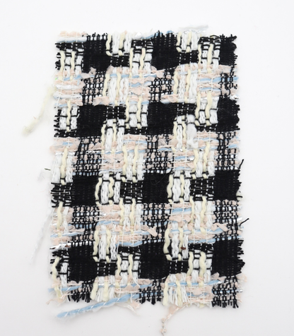 【25SS-331】ラメ糸入りミックスヤーンツイード　/0.5ｙあたり=～1055円