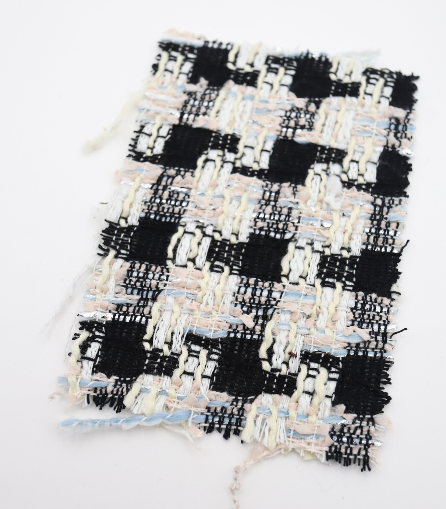 【25SS-331】ラメ糸入りミックスヤーンツイード　/0.5ｙあたり=～1055円