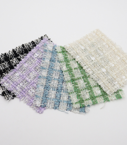 【25SS-350】フリンジヤーンミックスツイード　/0.5ｙあたり=～1020円