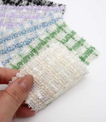 【25SS-350】フリンジヤーンミックスツイード　/0.5ｙあたり=～1020円