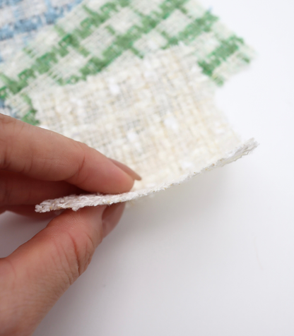 【25SS-350】フリンジヤーンミックスツイード　/0.5ｙあたり=～1020円