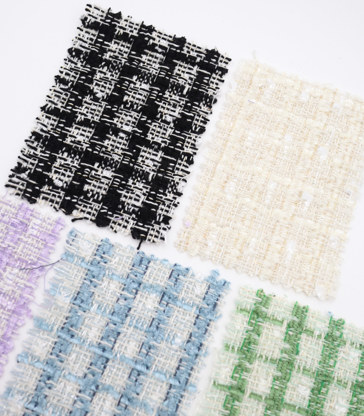 【25SS-350】フリンジヤーンミックスツイード　/0.5ｙあたり=～1020円