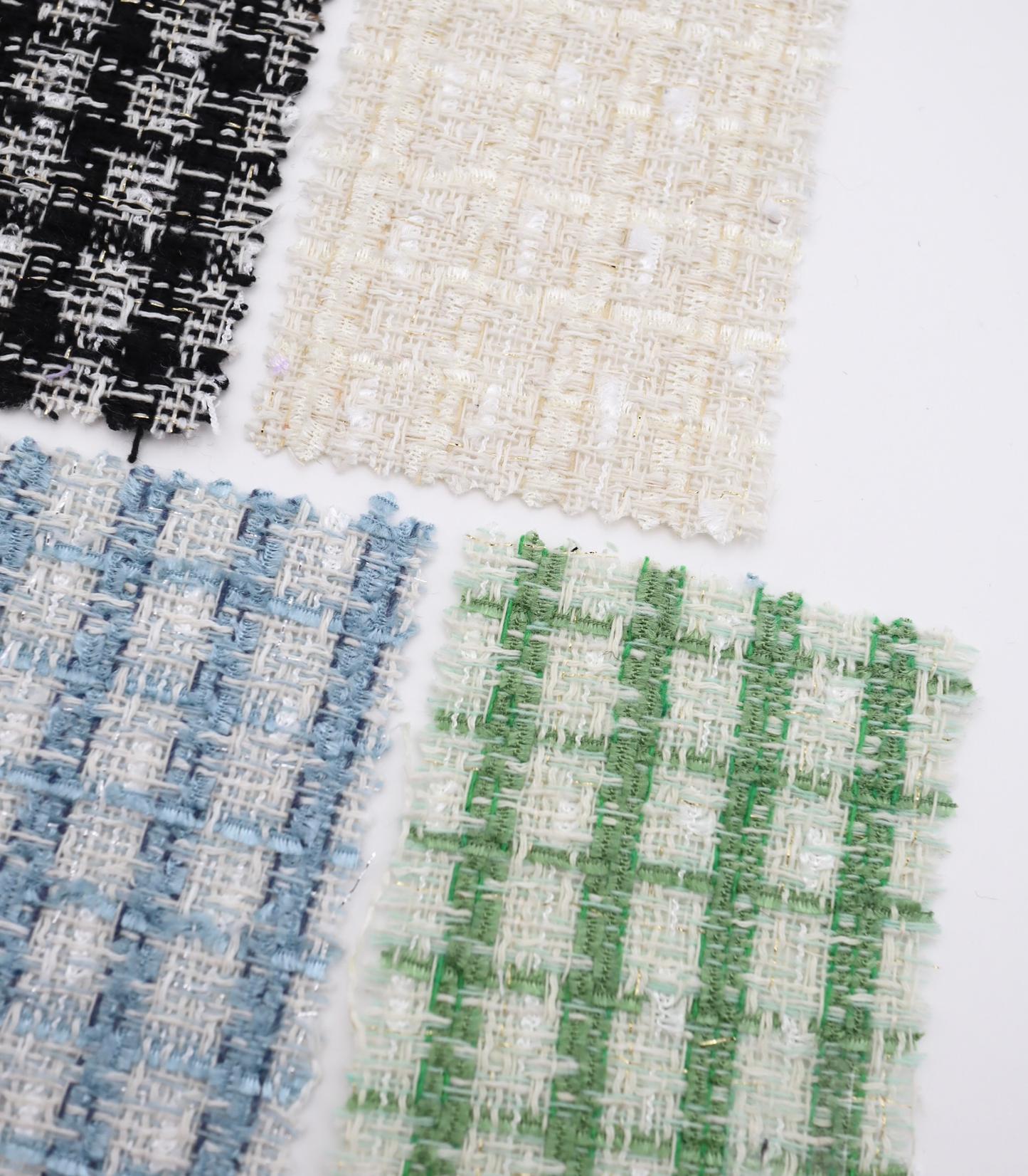 【25SS-350】フリンジヤーンミックスツイード　/0.5ｙあたり=～1020円