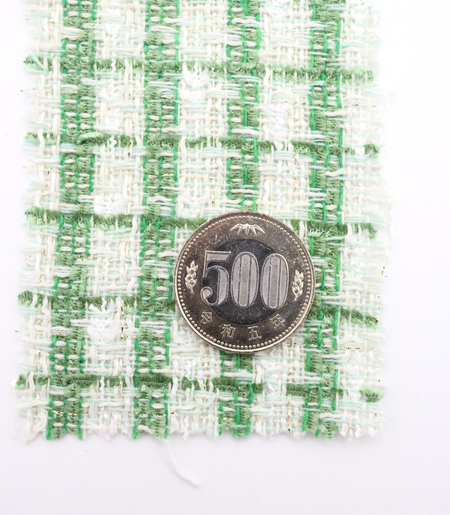 【25SS-350】フリンジヤーンミックスツイード　/0.5ｙあたり=～1020円