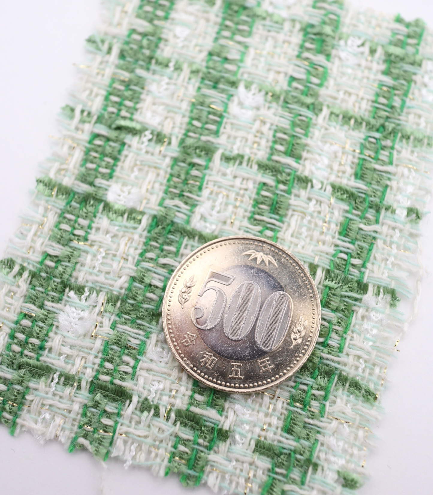 【25SS-350】フリンジヤーンミックスツイード　/0.5ｙあたり=～1020円