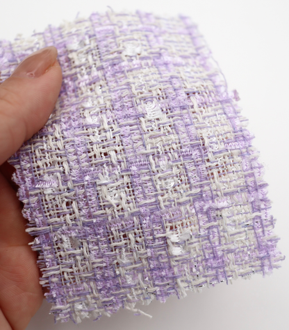 【25SS-350】フリンジヤーンミックスツイード　/0.5ｙあたり=～1020円