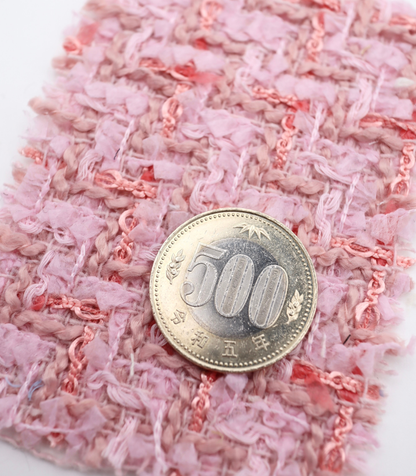 【25SS-341】テープヤーンミックスツイード　/0.5ｙあたり=～1320円