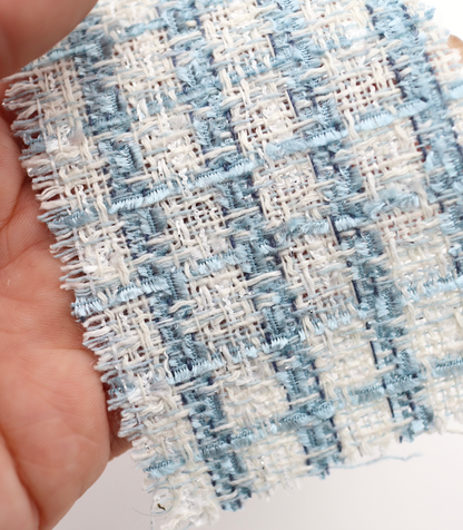 【25SS-350】フリンジヤーンミックスツイード　/0.5ｙあたり=～1020円