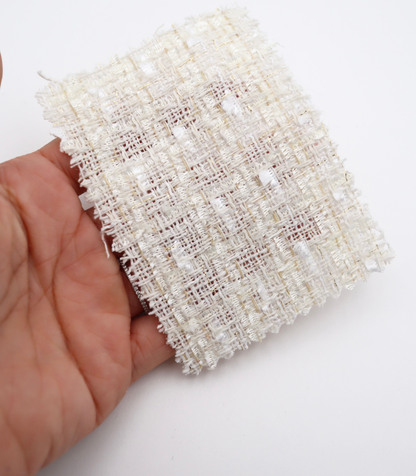 【25SS-350】フリンジヤーンミックスツイード　/0.5ｙあたり=～1020円