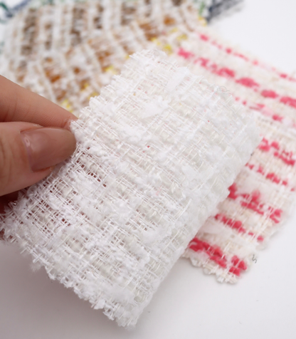 【25SS-343】テープヤーンミックスツイード　/0.5ｙあたり=～935円