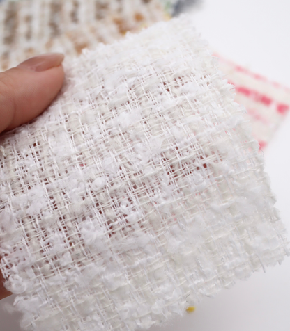 【25SS-343】テープヤーンミックスツイード　/0.5ｙあたり=～935円