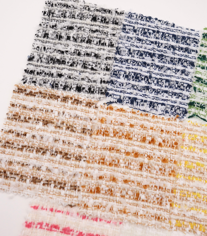 【25SS-343】テープヤーンミックスツイード　/0.5ｙあたり=～935円