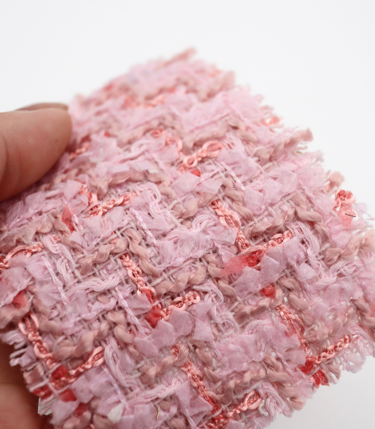 【25SS-341】テープヤーンミックスツイード　/0.5ｙあたり=～1320円