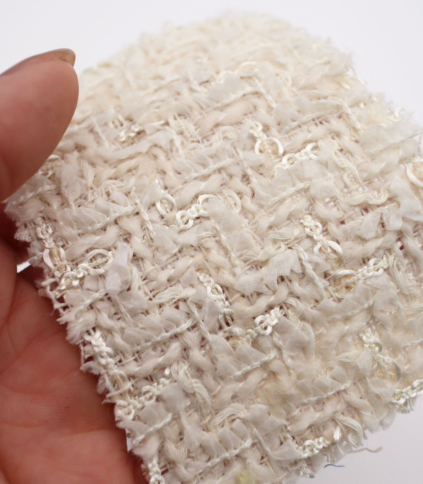 【25SS-341】テープヤーンミックスツイード　/0.5ｙあたり=～1320円