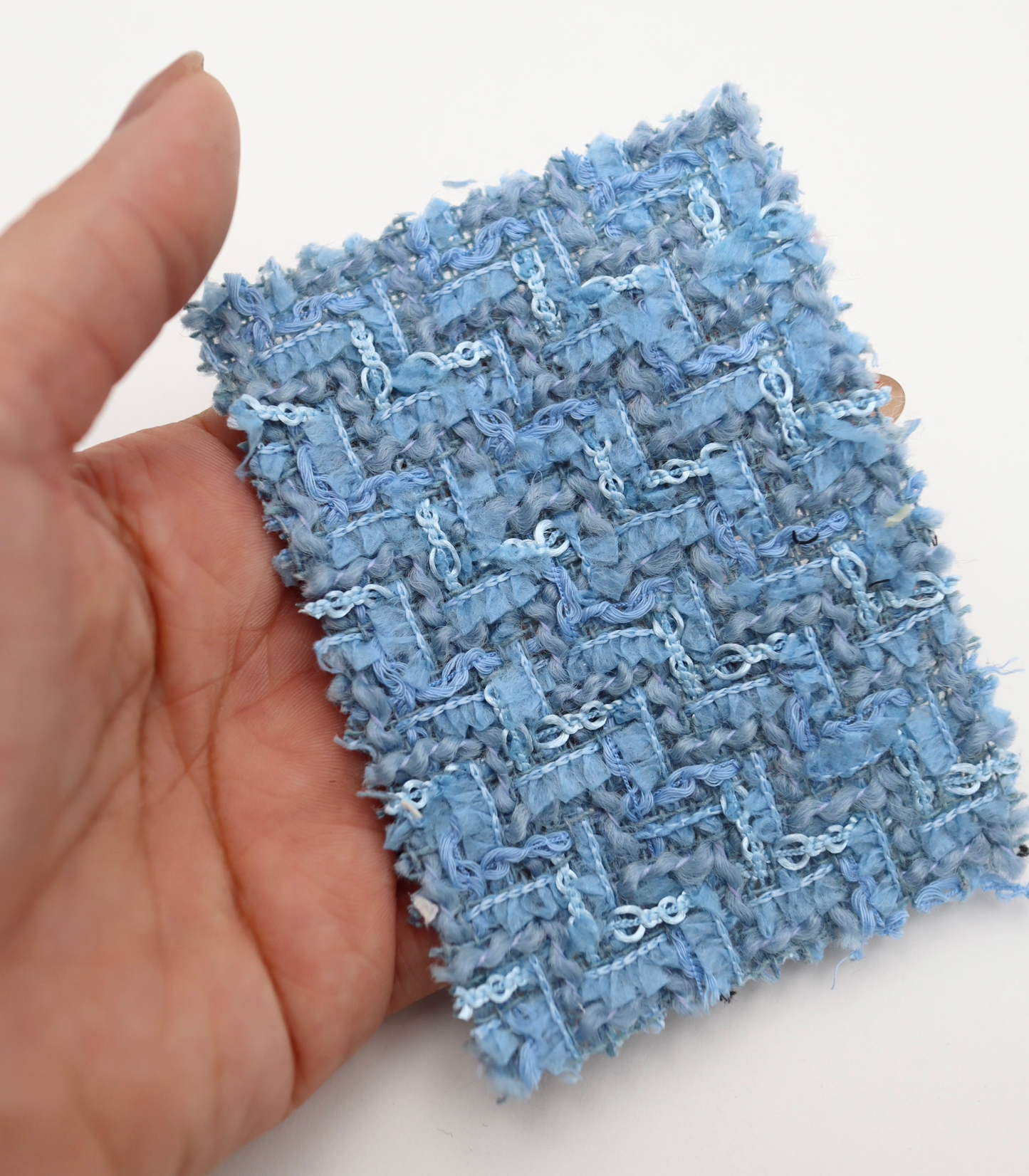 【25SS-341】テープヤーンミックスツイード　/0.5ｙあたり=～1320円