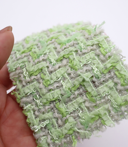 【25SS-341】テープヤーンミックスツイード　/0.5ｙあたり=～1320円