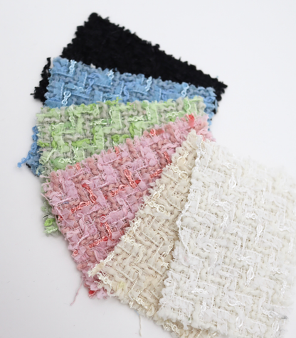 【25SS-341】テープヤーンミックスツイード　/0.5ｙあたり=～1320円