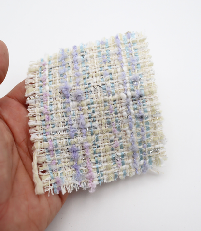 【25SS-329】ラメ糸ミックスヤーンツイード　/0.5ｙあたり=～1165円