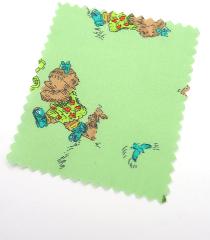 【25SS-246】追いかけっこクマちゃんプリント綿ローン　/0.5ｙあたり = ～850円