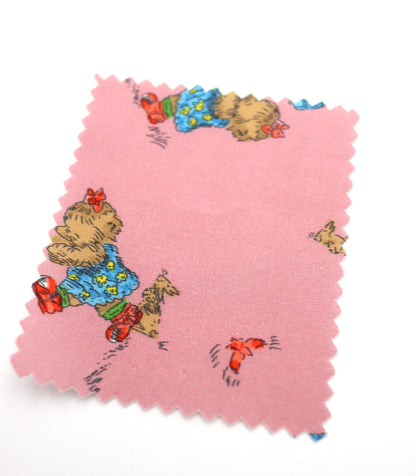 【25SS-246】追いかけっこクマちゃんプリント綿ローン　/0.5ｙあたり = ～850円