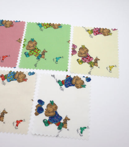 【25SS-246】追いかけっこクマちゃんプリント綿ローン　/0.5ｙあたり = ～850円