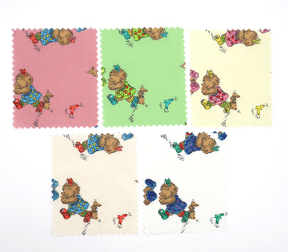 【25SS-246】追いかけっこクマちゃんプリント綿ローン　/0.5ｙあたり = ～850円