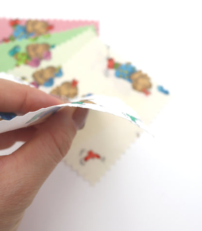 【25SS-246】追いかけっこクマちゃんプリント綿ローン　/0.5ｙあたり = ～850円