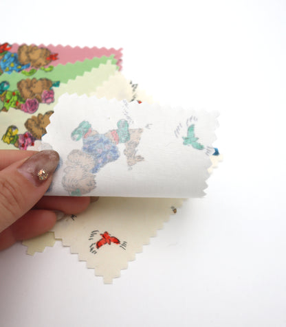 【25SS-246】追いかけっこクマちゃんプリント綿ローン　/0.5ｙあたり = ～850円