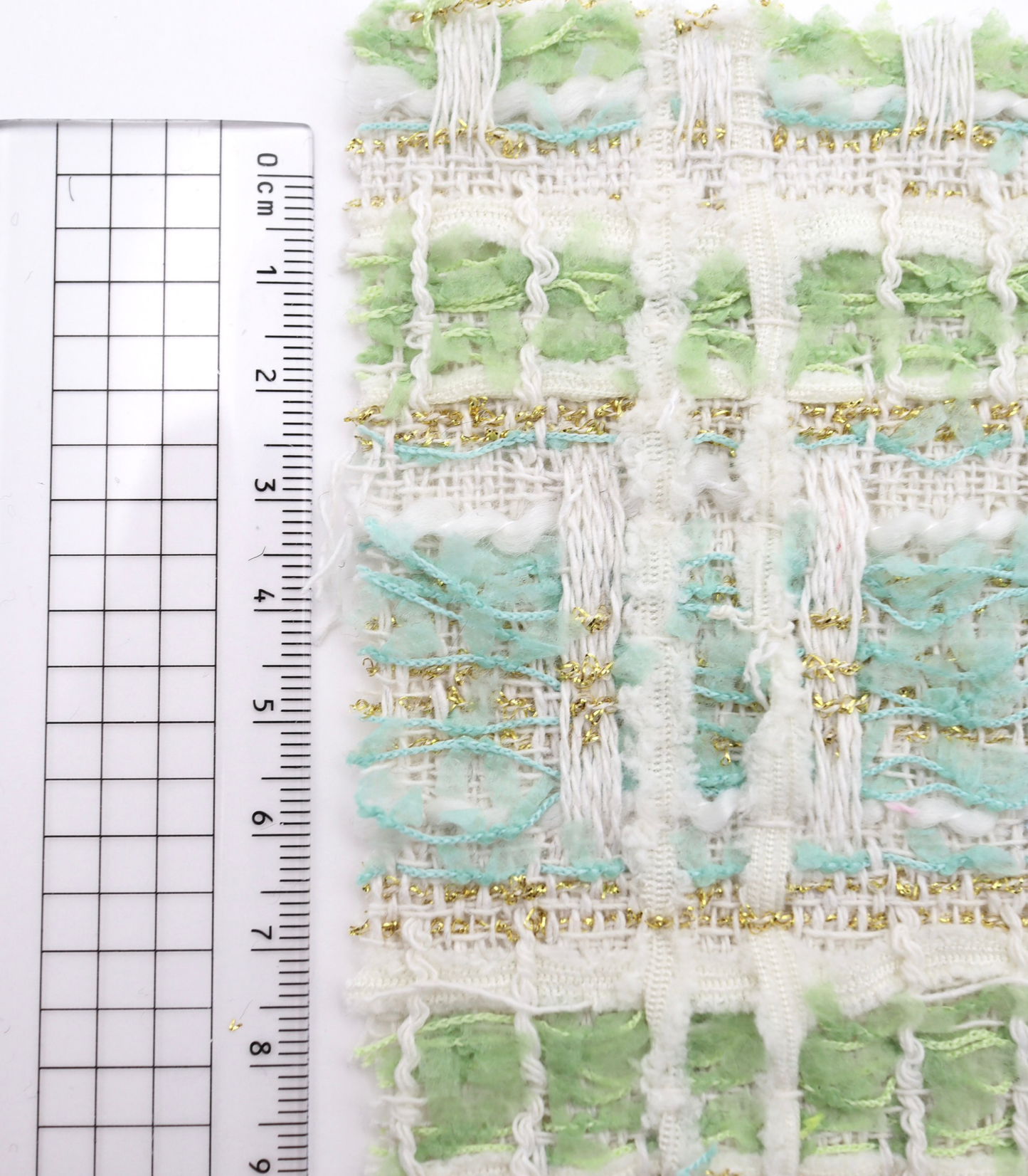 【25SS-338】テープヤーンラメ混ツィード　/0.5ｙあたり=～1235円