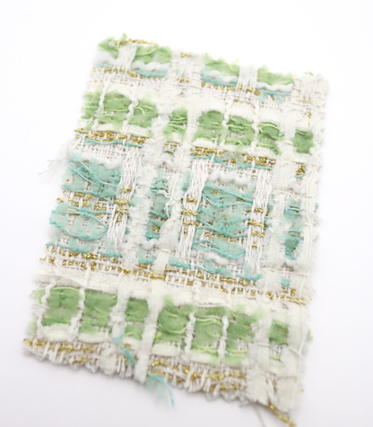 【25SS-338】テープヤーンラメ混ツィード　/0.5ｙあたり=～1235円