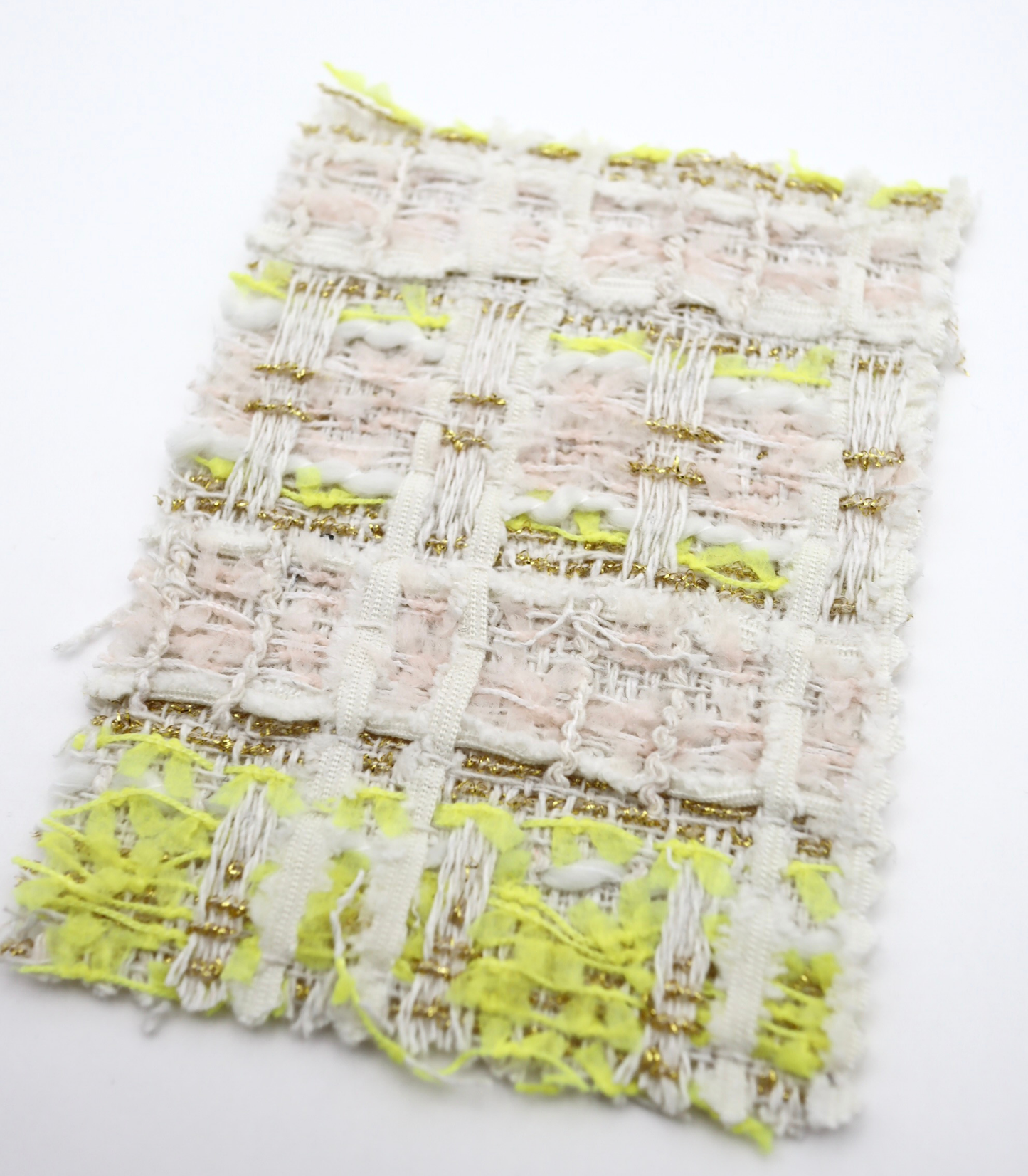 【25SS-338】テープヤーンラメ混ツィード　/0.5ｙあたり=～1235円