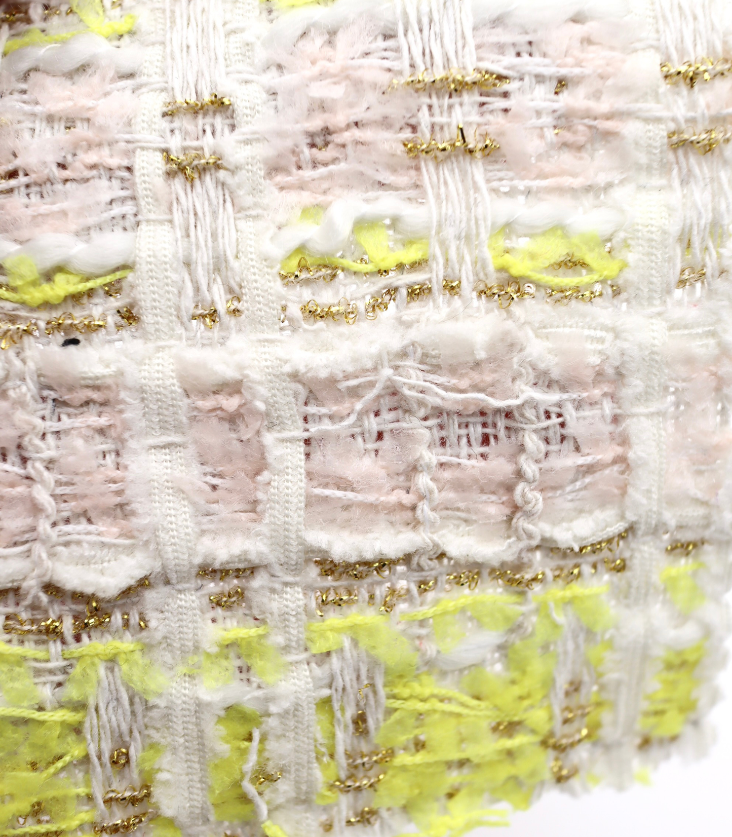 【25SS-338】テープヤーンラメ混ツィード　/0.5ｙあたり=～1235円