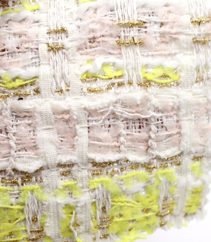 【25SS-338】テープヤーンラメ混ツィード　/0.5ｙあたり=～1235円