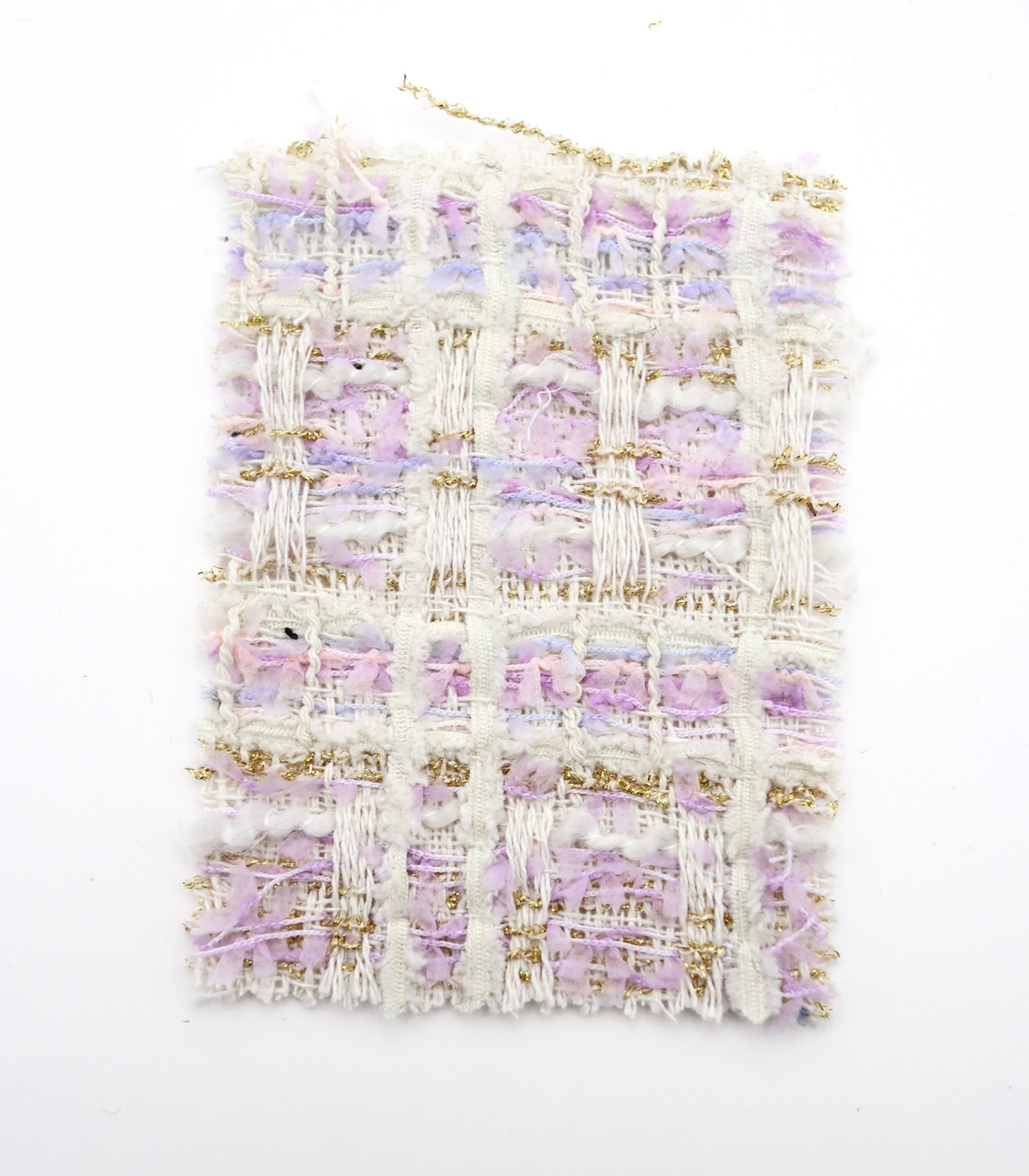 【25SS-338】テープヤーンラメ混ツィード　/0.5ｙあたり=～1235円