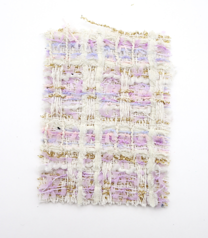 【25SS-338】テープヤーンラメ混ツィード　/0.5ｙあたり=～1235円