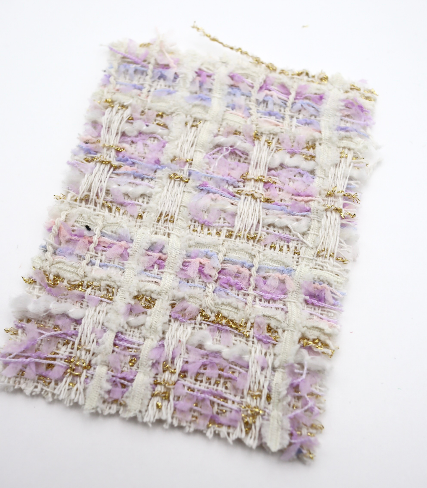 【25SS-338】テープヤーンラメ混ツィード　/0.5ｙあたり=～1235円