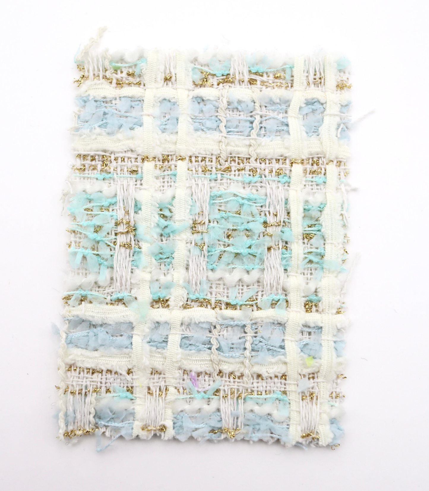 【25SS-338】テープヤーンラメ混ツィード　/0.5ｙあたり=～1235円