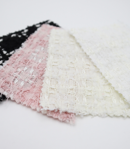 【25SS-339】テープヤーンミックスツイード　/0.5ｙあたり=～1105円