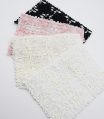 【25SS-339】テープヤーンミックスツイード　/0.5ｙあたり=～1105円