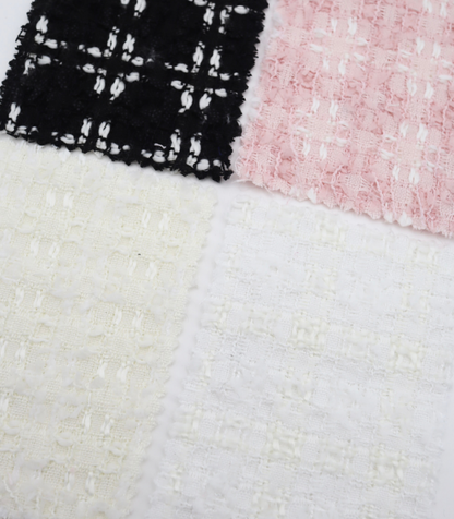 【25SS-339】テープヤーンミックスツイード　/0.5ｙあたり=～1105円