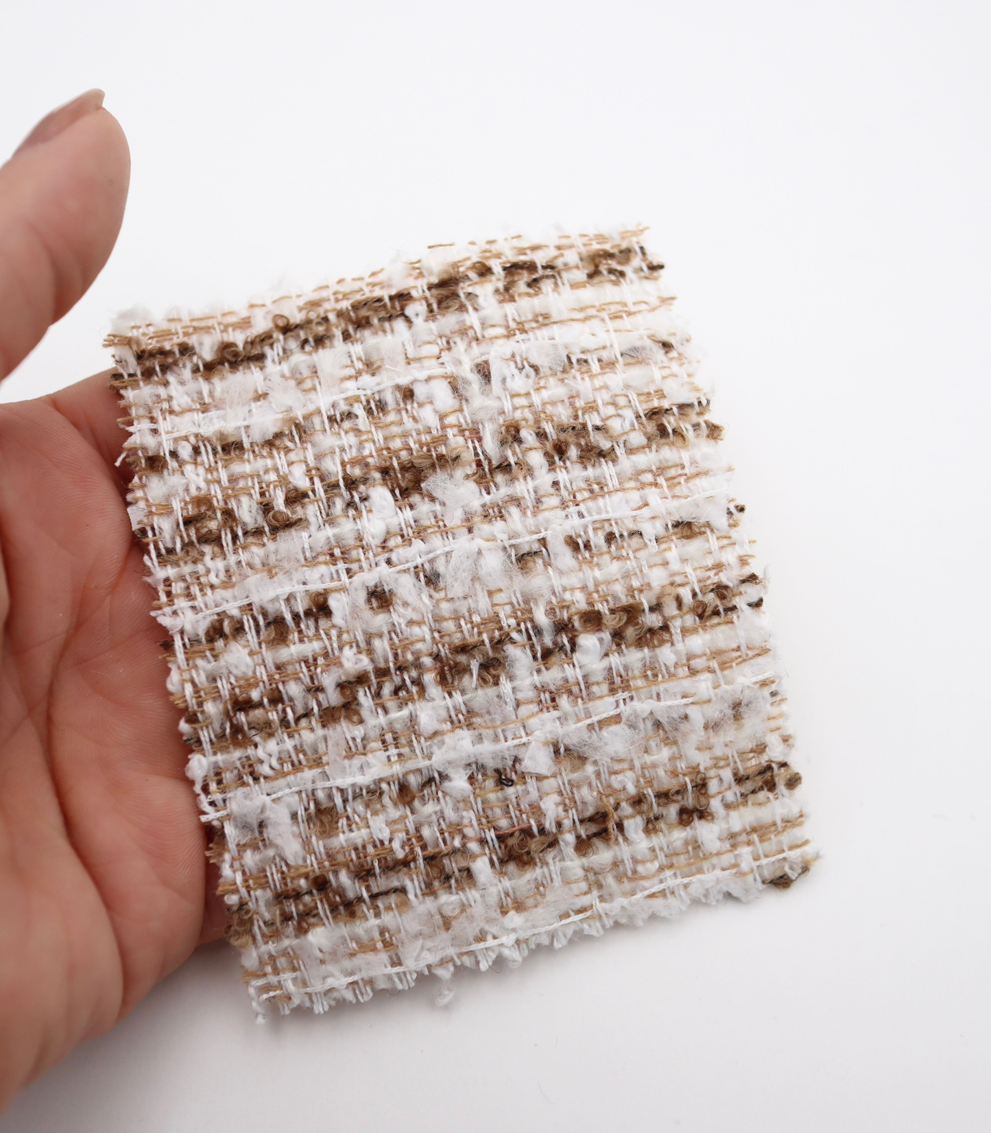 【25SS-343】テープヤーンミックスツイード　/0.5ｙあたり=～935円