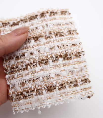 【25SS-343】テープヤーンミックスツイード　/0.5ｙあたり=～935円