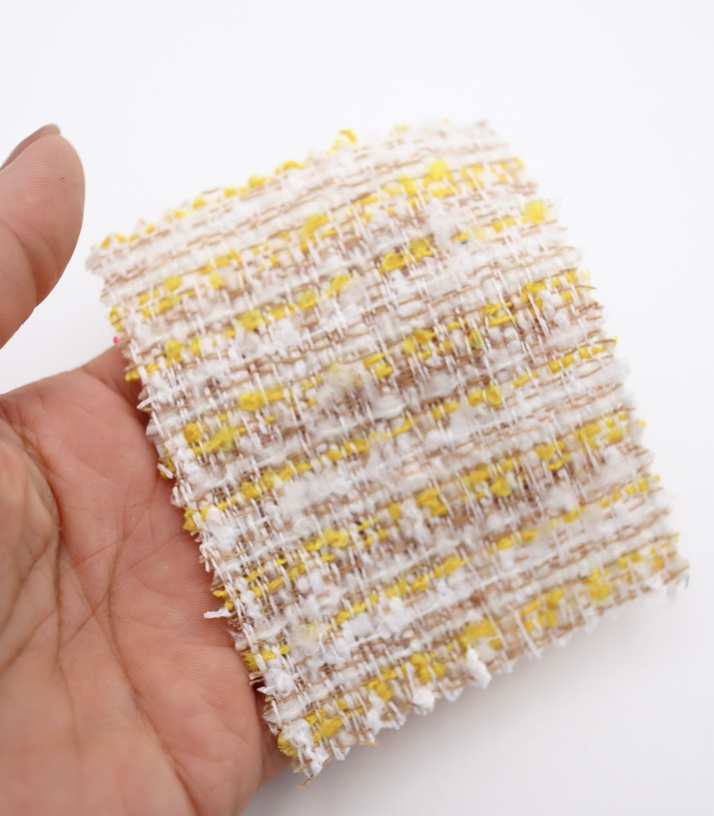 【25SS-343】テープヤーンミックスツイード　/0.5ｙあたり=～935円