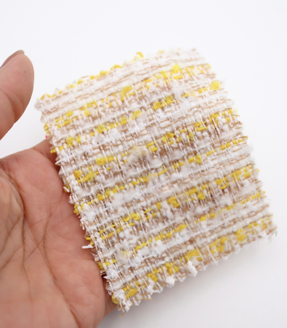 【25SS-343】テープヤーンミックスツイード　/0.5ｙあたり=～935円