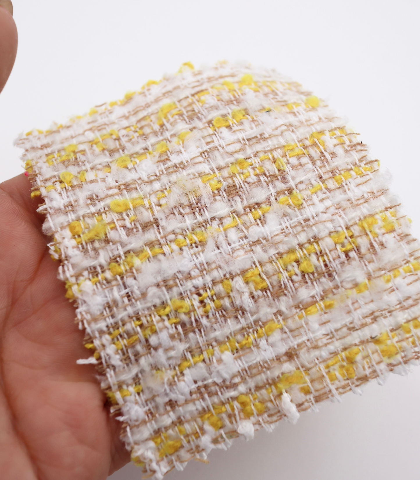 【25SS-343】テープヤーンミックスツイード　/0.5ｙあたり=～935円