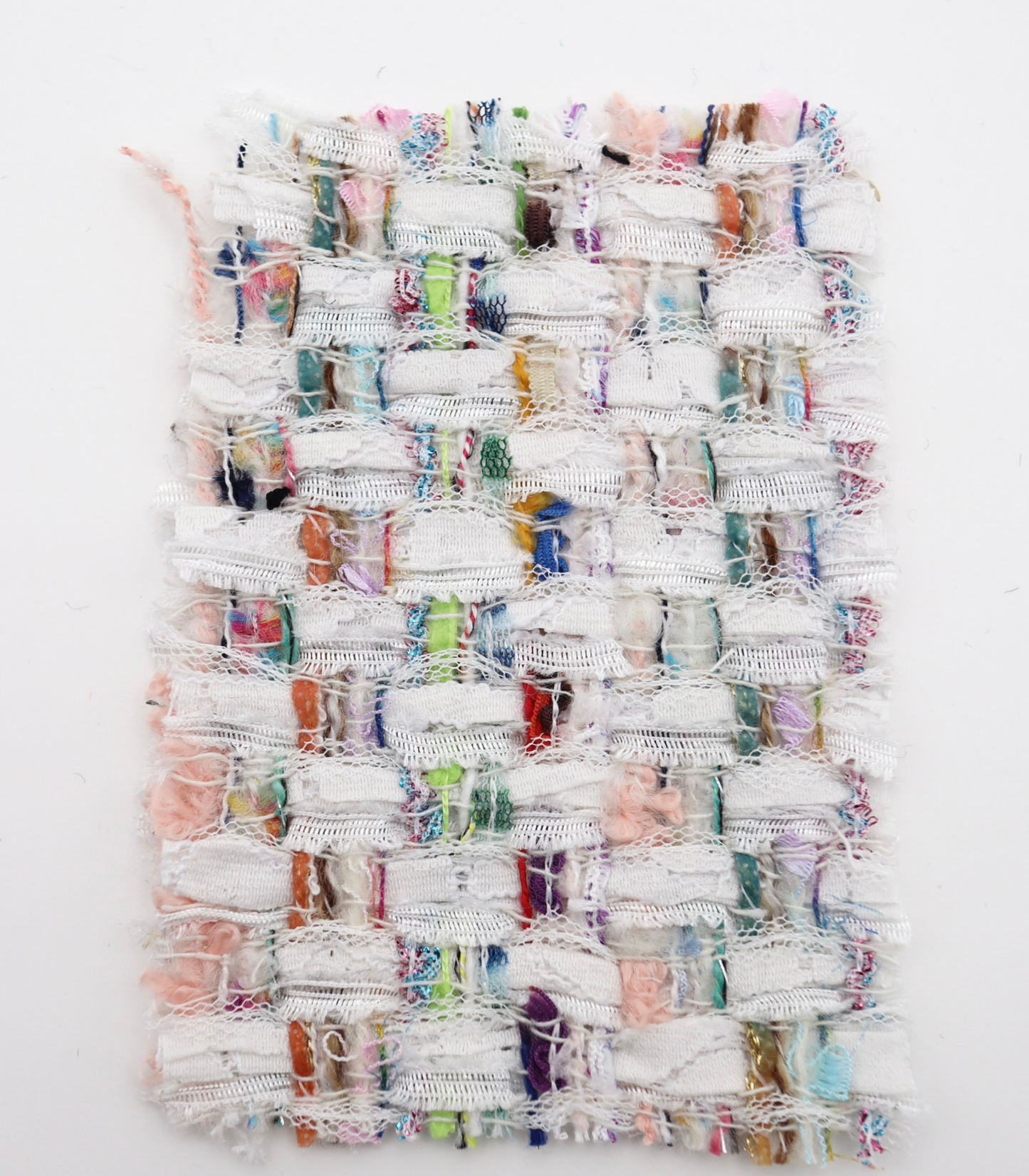 【25SS-335】テープ×チュールヤーンミックスツイード　/0.5ｙあたり=～2075円